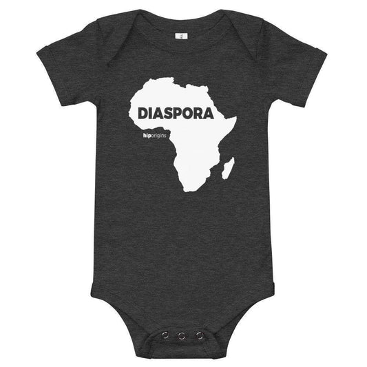 Diaspora White Baby Onesie - Origins Clothing